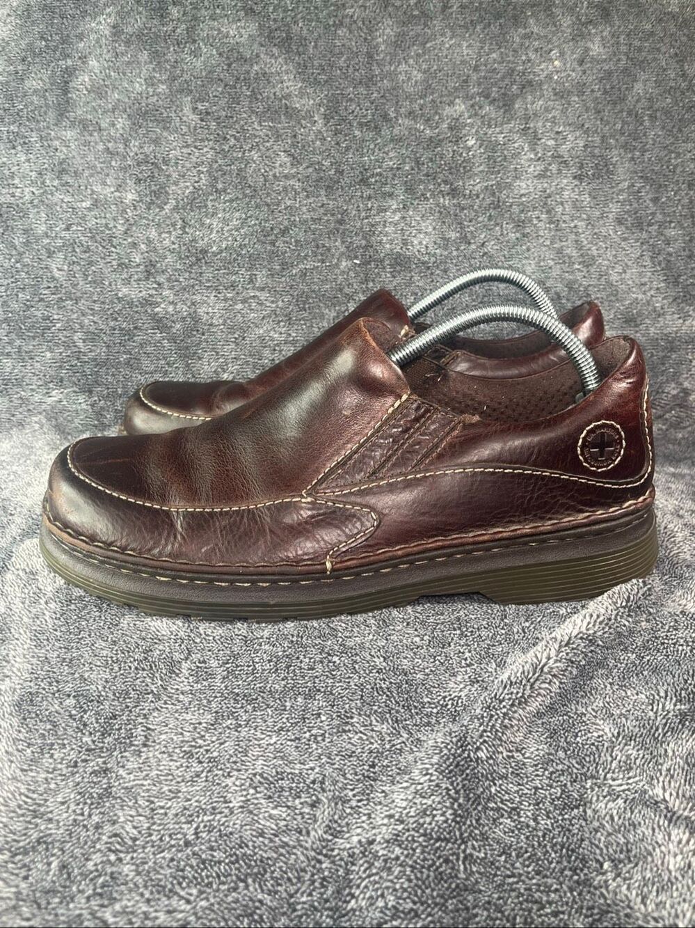 Dr. Martens Neil Brown Leather Slip On Loafers Mens Size 11 US / 10 UK / 45 EU